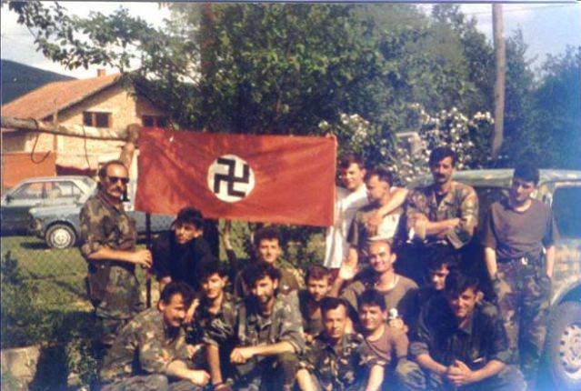 Hrvatski vojnici u Bugojnu 1992.godine