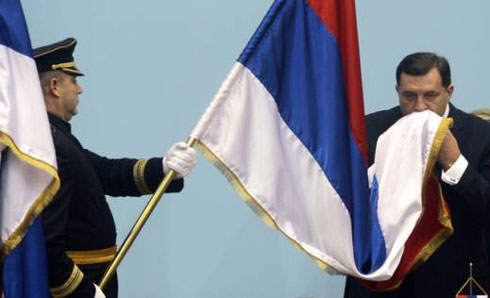 Milorad Dodik koga autori Gardijana po pravilu označavaju kao separatističkog lidera bosanskih Srba