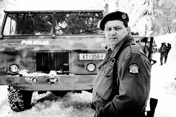 Генерал Младен Маркач. Крвави Ускрс Плитвице 1991. године. Фото: Vale Z. Leindl @tinaleina_vale