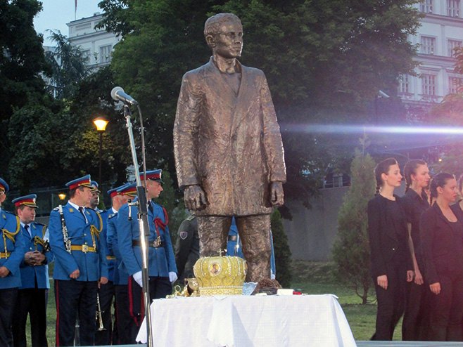 Споменик Гаврилу Принципу у Београду Фото: СРНА