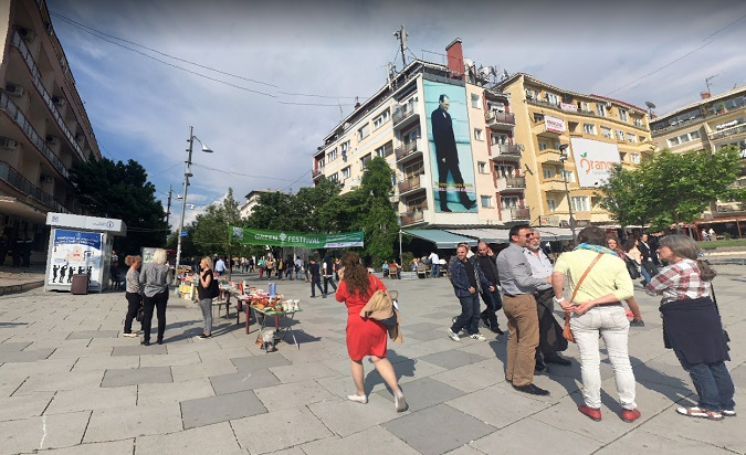 Приштина, центра града (Фото Гугл)