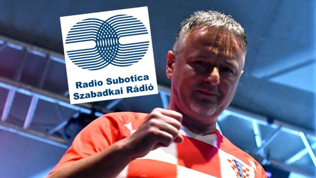 Radio Subotica, Marko Perković Tompson, logo Foto: Profimedia, Facebook/Radio Subotica 104,4 MHz