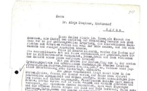Pismo Stepincu Nemci preveli i arhivirali ga u svom dosijeu