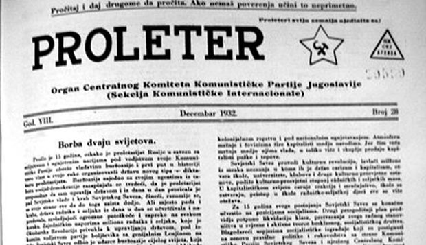 "Proleter" - Organ KP Jugoslavije