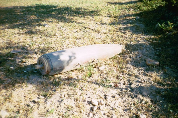 Bombe koje su bacali avioni NATO-a / Foto: RTS
